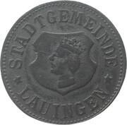 50 Pfennig - Lauingen obverse image