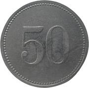 50 Pfennig - Lauingen, Germany, 1918 reverse image