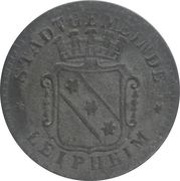 5 Pfennig - Leipheim obverse image