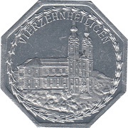 20 Pfennig - Lichtenfels Vierzehnheiligen, Germany, 1921 reverse image