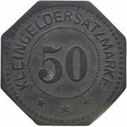 50 Pfennig - Lichtenfels, Germany,  reverse image