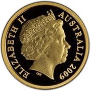 5 Dollars - Elizabeth II 4th Portrait - Lillypilly Frill-Necked Lizard obverse image