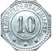 10 Pfennig - Ludwigshafen am Rhein, Germany, 1917 reverse image