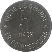 5 Pfennig - Marktleuthen, Germany, 1917 reverse image