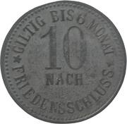 10 Pfennig - Marktleuthen, Germany, 1917 reverse image