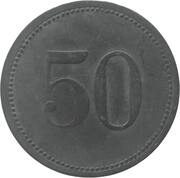 50 Pfennig - Marktleuthen, Germany, 1917 reverse image