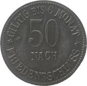 50 Pfennig - Marktleuthen, Germany, 1917 reverse image
