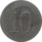 10 Pfennig - Marktredwitz, Germany,  reverse image
