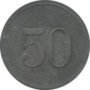 50 Pfennig - Marktredwitz, Germany, 1917 reverse image