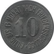 10 Pfennig - Mühldorf-Neumarkt am Rott, Germany, 1917 reverse image