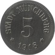 5 Pfennig - Münchberg obverse image