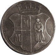10 Pfennig - Münchberg, Germany, 1918 reverse image