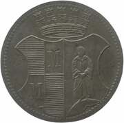 10 Pfennig - Münchberg, Germany, 1918 reverse image