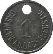 1 Pfennig - München Gaswerk A.D.Dachauerstr obverse image