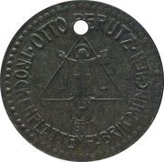 1 Pfennig - München Otto Perutz Trockenplattenfabrik obverse image