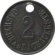 2 Pfennig - München Gaswerk A.D.Dachauerstr. obverse image