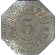 5 Pfennig - München J.A. Mafei obverse image