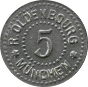5 Pfennig - München R. Oldenbourg obverse image