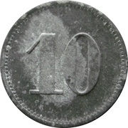 10 Pfennig - München R. Oldenbourg, Germany,  reverse image