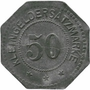 50 Pfennig - München Oskar Kiesel and Cº, Germany,  reverse image