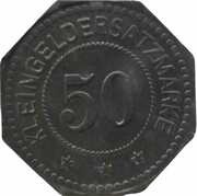 50 Pfennig - München Karl Dürrwanger, Germany,  reverse image