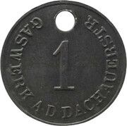 1 Mark - München Gaswerk A.D.Dachauerstr. obverse image