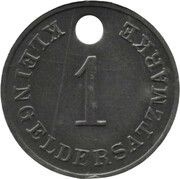 1 Mark - München Gaswerk A.D.Dachauerstr., Germany,  reverse image