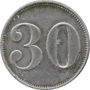 30 Pfennig - München Oskar Kiesel and Cº, Germany,  reverse image