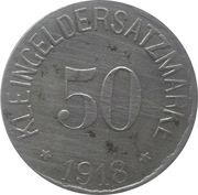 50 Pfennig - Naila, Germany, 1918 reverse image