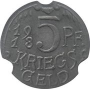 5 Pfennig - Neuburg an der Donau, Germany, 1918 reverse image