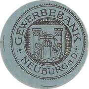 10 Pfennig Gewerbebank, Germany, 1917 reverse image