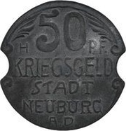 50 Pfennig - Neuburg an der Donau obverse image
