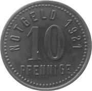 10 Pfennig - Neukirchen b. Hl. Blut, Germany, 1921 reverse image