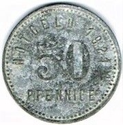50 Pfennig - Neukirchen b. Hl. Blut, Germany, 1921 reverse image