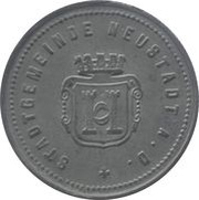 50 Pfennig - Neustadt a. Donau obverse image