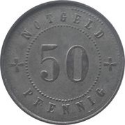 50 Pfennig - Neustadt a. Donau, Germany, 1918 reverse image