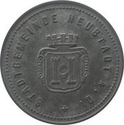 50 Pfennig - Neustadt a. Donau obverse image