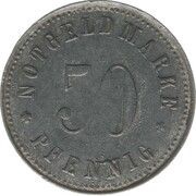 50 Pfennig - Neustadt a. Donau, Germany, 1918 reverse image