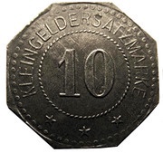 10 Pfennig - Neustadt an der Haardt, Germany, 1917 reverse image