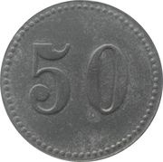50 Pfennig - Nördlingen, Germany, 1917 reverse image