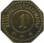 1 Pfennig - Nürnberg Rud. Chillingworth A.G., Germany,  reverse image
