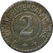 2 Pfennig - Nürnberg Milchzentrale, Germany,  reverse image