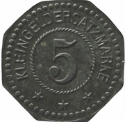 5 Pfennig - Nürnberg Wilhelm Gevekoht, Germany,  reverse image