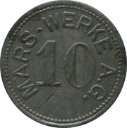 10 Pfennig - Nürnberg Mars Werke A.G. obverse image