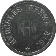 20 Pfennig - Nürnberg Hercules Werke A.-G. NHW obverse image