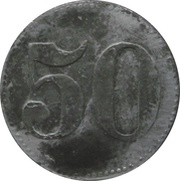 50 Pfennig - Nürnberg Hercules Werke A.-G. NHW, Germany,  reverse image