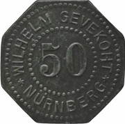 50 Pfennig - Nürnberg Wilhelm Gevekoht obverse image