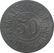 50 Pfennig - Nürnberg Kaiserkrone M. Gottschalk obverse image