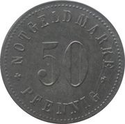 50 Pfennig - Pappenheim, Germany,  reverse image