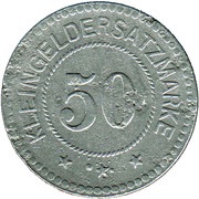 50 Pfennig - Pirmasens, Germany, 1917 reverse image